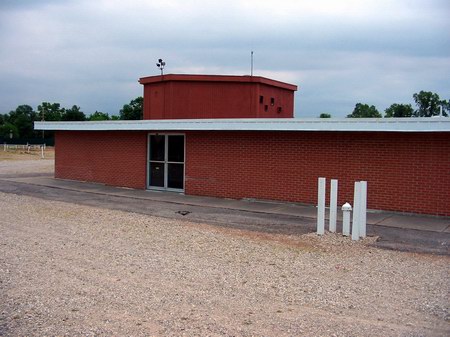 US-23 Drive-In Theater - Projection - Photo From Water Winter Wonderland (newer photo)
